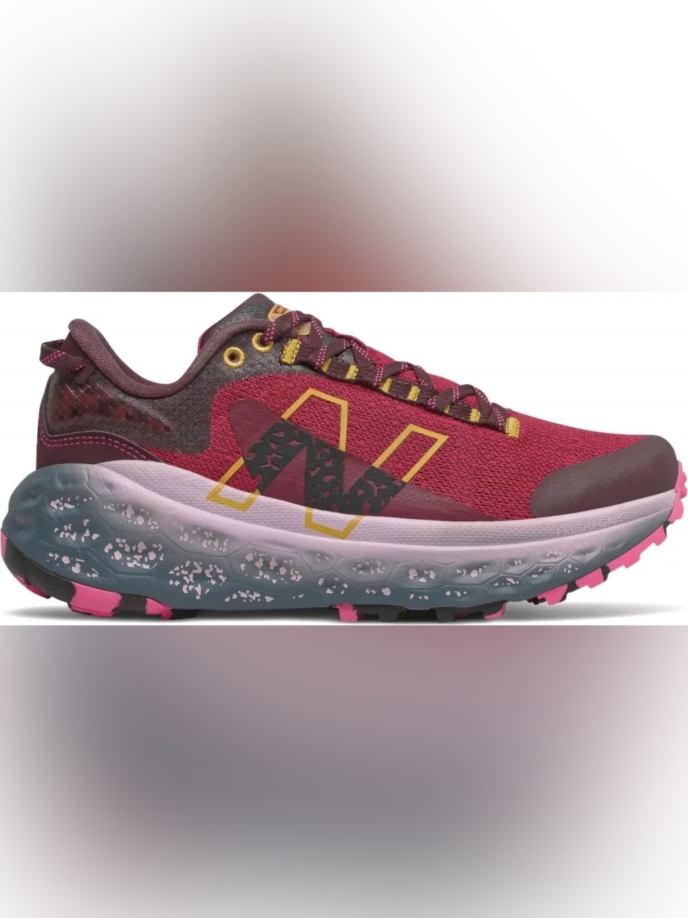 New Balance Wmns Fresh Foam X More Trail v2 Garnet Size 7.5 New!